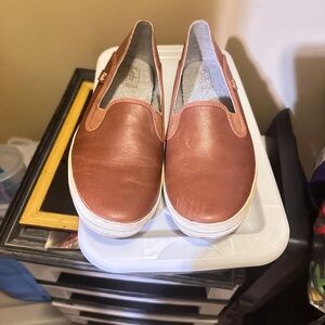 Keds Crashback Leather Slip-ons